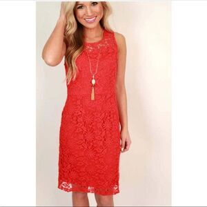 NWT J. Crew Collection Poppy Coral Floral Lace Sheath Dress Sz 6